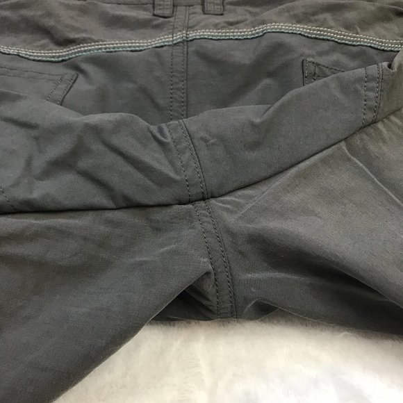 Patagonia Away From Home Shorts Forge Grey Lightweight Hiking‎ Womens Size 12 - Picture 10 of 11
